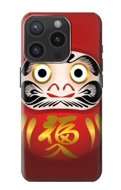 S2839 Japan Daruma Doll Case For iPhone 15 Pro