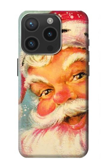 S2840 Christmas Vintage Santa Case For iPhone 15 Pro