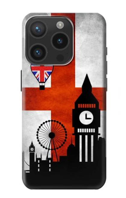 S2979 England Football Soccer Case For iPhone 15 Pro