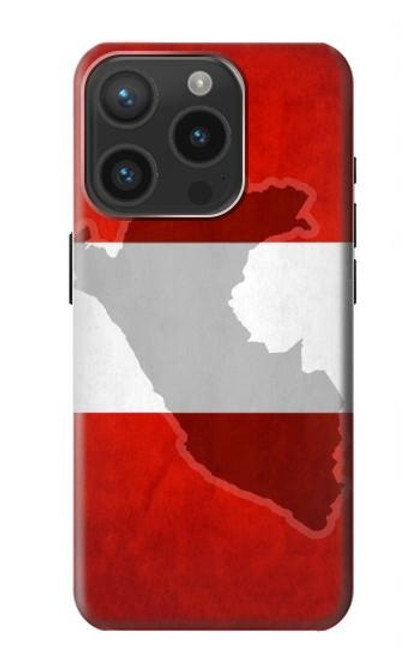 S3018 Peru Flag Case For iPhone 15 Pro