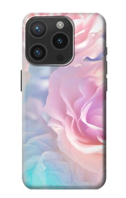 S3050 Vintage Pastel Flowers Case For iPhone 15 Pro