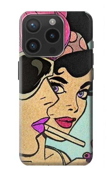 S3171 Girls Pop Art Case For iPhone 15 Pro
