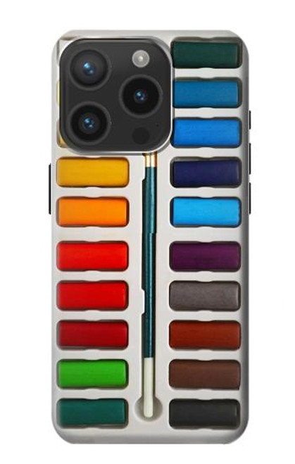 S3243 Watercolor Paint Set Case For iPhone 15 Pro