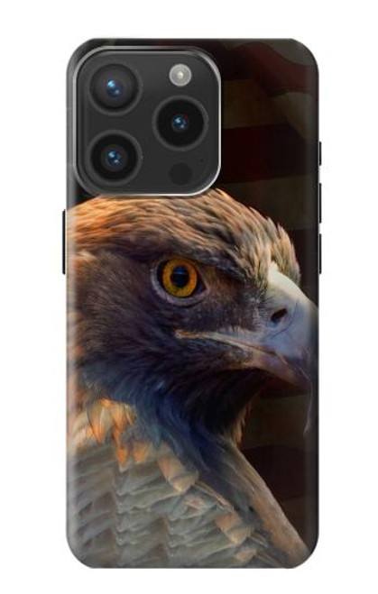 S3376 Eagle American Flag Case For iPhone 15 Pro