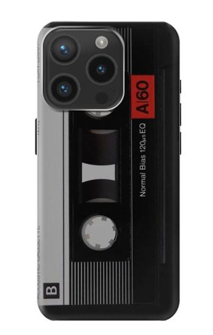 S3516 Vintage Cassette Tape Case For iPhone 15 Pro