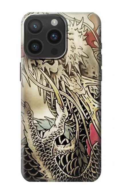 S0122 Yakuza Tattoo Case For iPhone 15 Pro Max