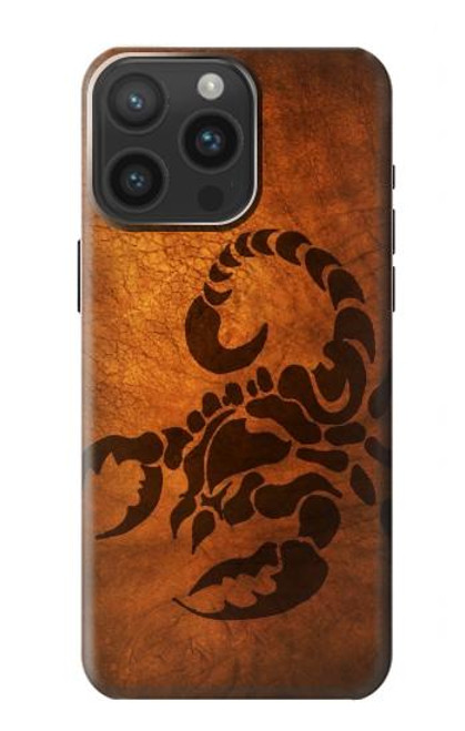 S0683 Scorpion Tattoo Case For iPhone 15 Pro Max