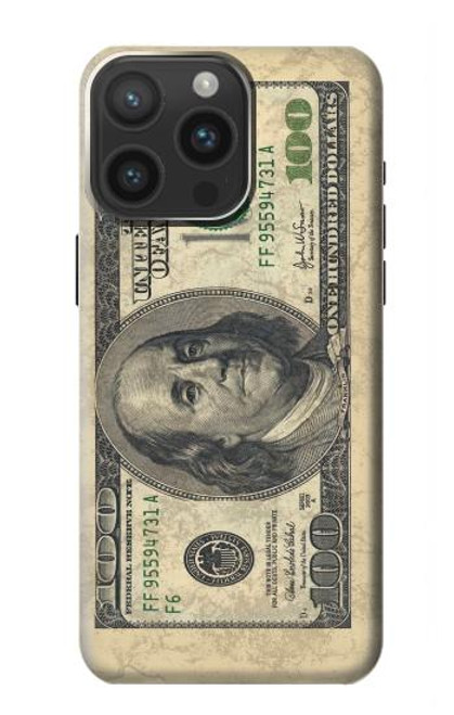 S0702 Money Dollars Case For iPhone 15 Pro Max