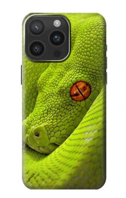 S0785 Green Snake Case For iPhone 15 Pro Max