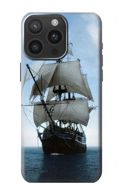 S1096 Sailing Ship in an Ocean Case For iPhone 15 Pro Max