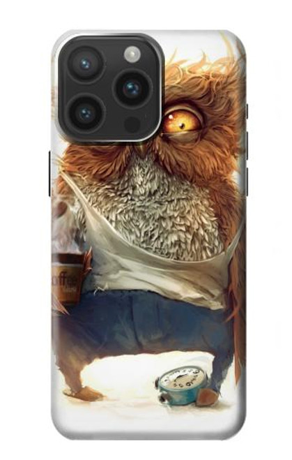 S1133 Wake up Owl Case For iPhone 15 Pro Max