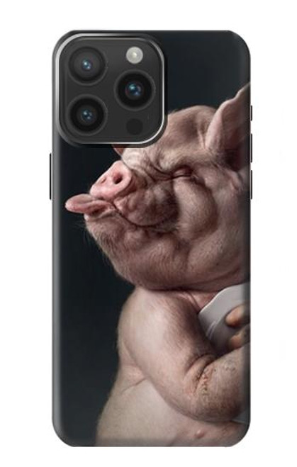 S1273 Crazy Pig Case For iPhone 15 Pro Max