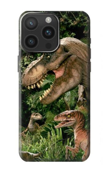S1452 Trex Raptor Dinosaur Case For iPhone 15 Pro Max