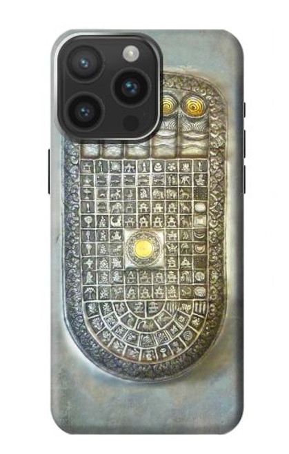 S1484 Buddha Footprint Case For iPhone 15 Pro Max