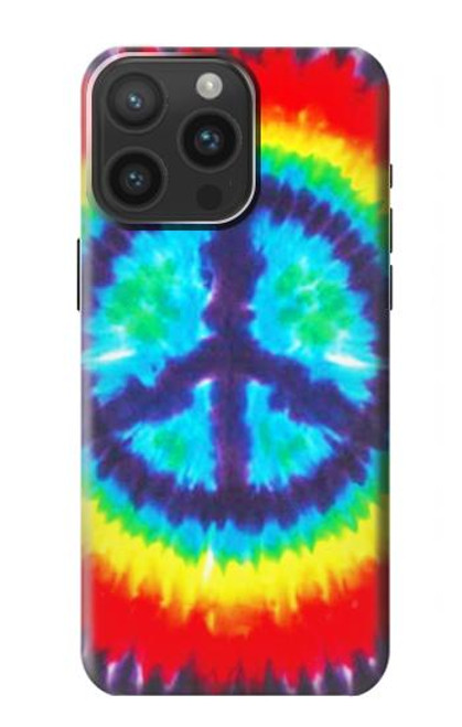 S1870 Tie Dye Peace Case For iPhone 15 Pro Max