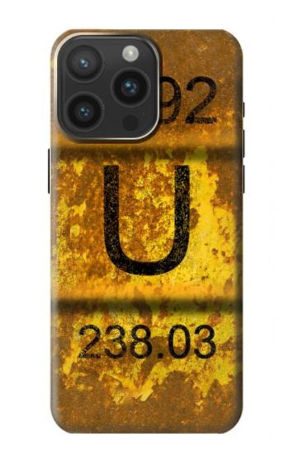 S2447 Nuclear Old Rusty Uranium Waste Barrel Case For iPhone 15 Pro Max