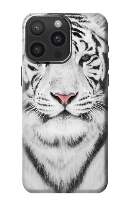 S2553 White Tiger Case For iPhone 15 Pro Max