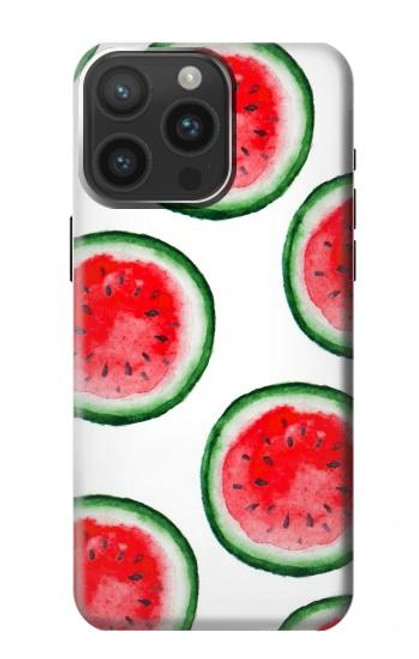 S3236 Watermelon Pattern Case For iPhone 15 Pro Max