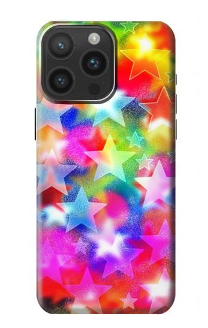 S3292 Colourful Disco Star Case For iPhone 15 Pro Max