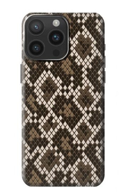 S3389 Seamless Snake Skin Pattern Graphic Case For iPhone 15 Pro Max