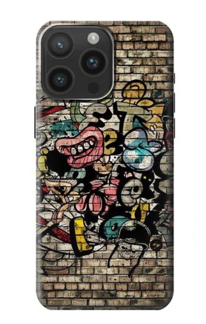 S3394 Graffiti Wall Case For iPhone 15 Pro Max