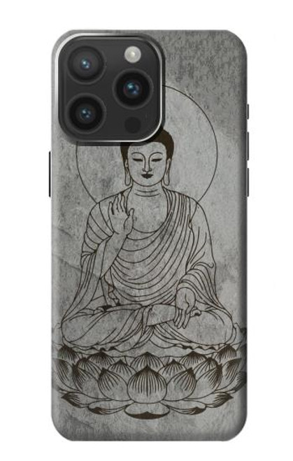 S3873 Buddha Line Art Case For iPhone 15 Pro Max