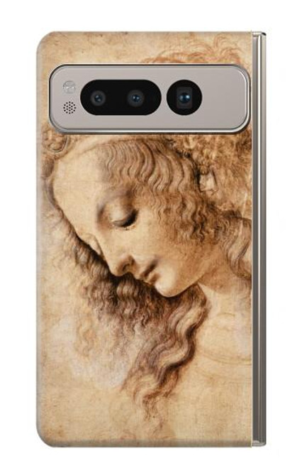 S1045 Leonardo da Vinci Woman's Head Case For Google Pixel Fold
