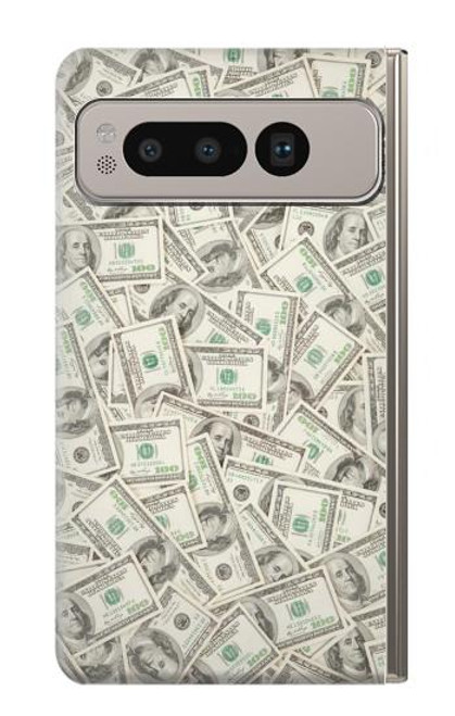 S2077 Money Dollar Banknotes Case For Google Pixel Fold