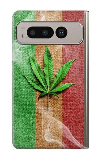 S2109 Smoke Reggae Rasta Flag Case For Google Pixel Fold