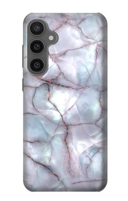 S2316 Dark Blue Marble Texture Graphic Print Case For Samsung Galaxy S23 FE