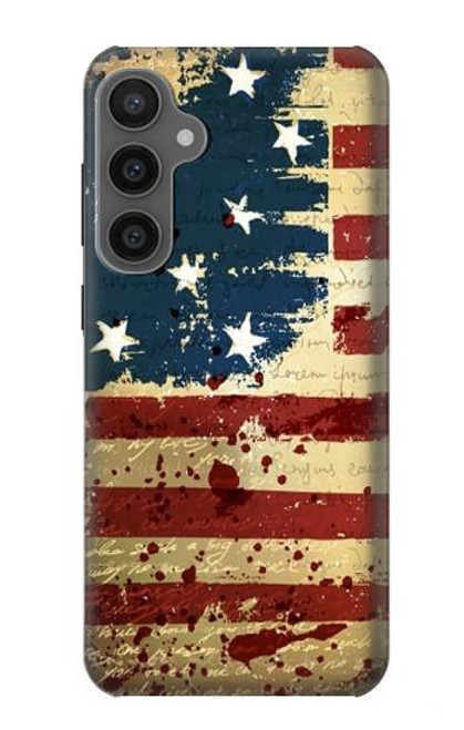 S2349 Old American Flag Case For Samsung Galaxy S23 FE