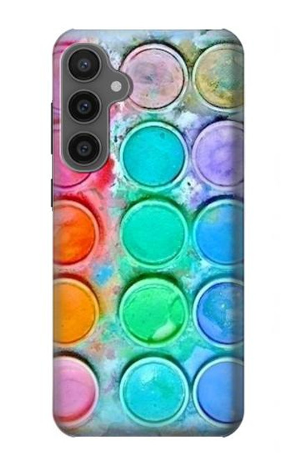 S3235 Watercolor Mixing Case For Samsung Galaxy S23 FE