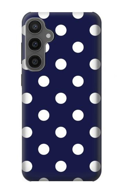 S3533 Blue Polka Dot Case For Samsung Galaxy S23 FE