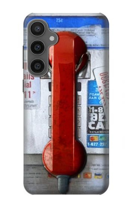 S3925 Collage Vintage Pay Phone Case For Samsung Galaxy S23 FE