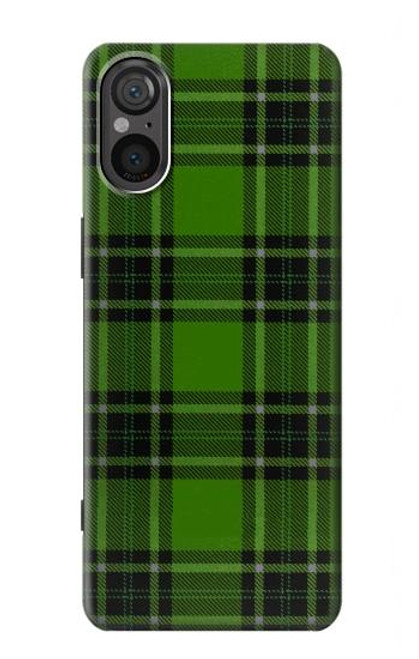 S2373 Tartan Green Pattern Case For Sony Xperia 5 V