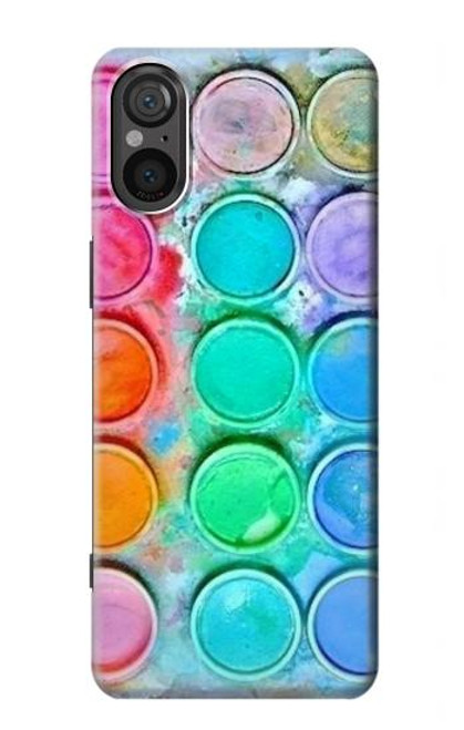 S3235 Watercolor Mixing Case For Sony Xperia 5 V