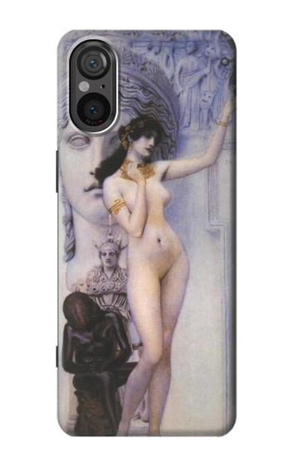 S3353 Gustav Klimt Allegory of Sculpture Case For Sony Xperia 5 V