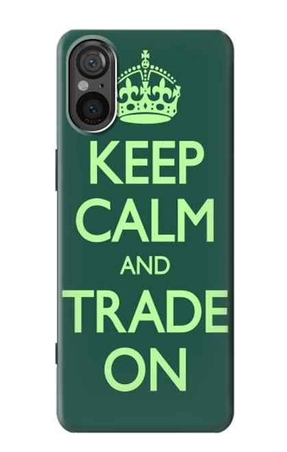 S3862 Keep Calm and Trade On Case For Sony Xperia 5 V