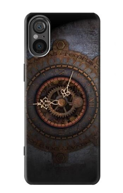 S3908 Vintage Clock Case For Sony Xperia 5 V