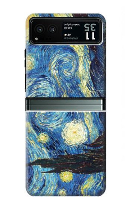 S0213 Van Gogh Starry Nights Case For Motorola Razr 40