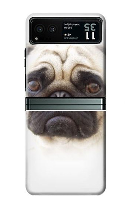 S1852 Pug Dog Case For Motorola Razr 40