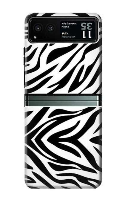 S3056 Zebra Skin Texture Graphic Printed Case For Motorola Razr 40