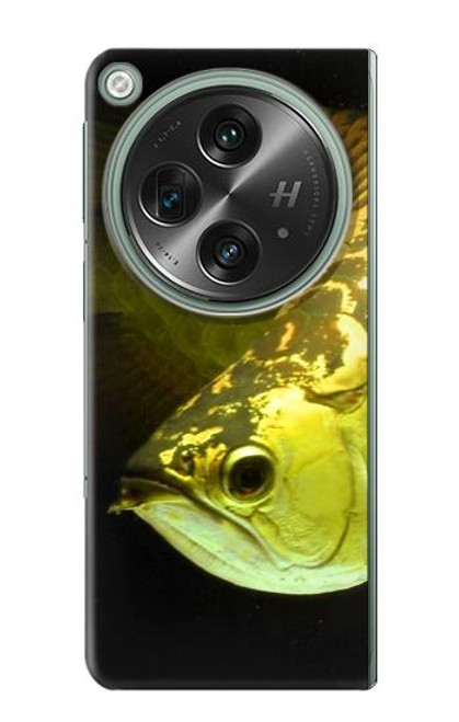 S1021 Gold Arowana Fish Case For OnePlus OPEN