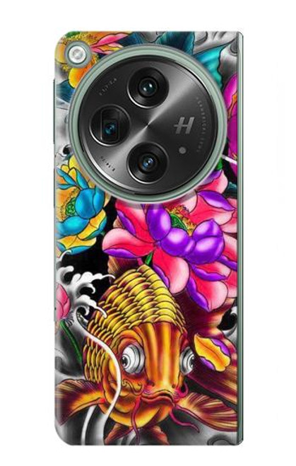 S1630 Fish Japanese Oriental Tattoo Case For OnePlus OPEN