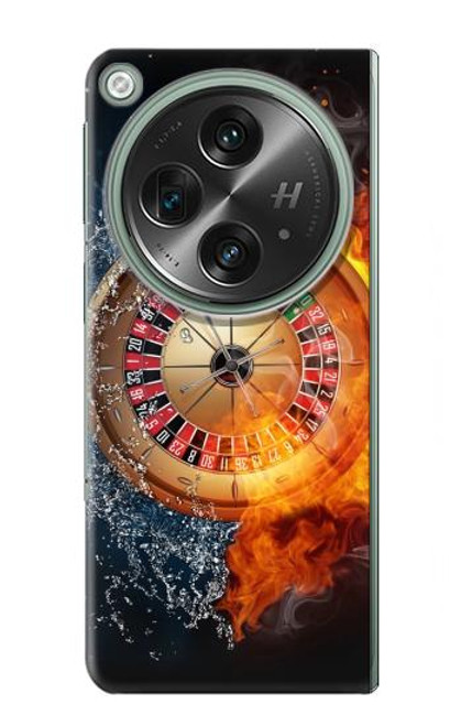 S2289 Roulette Casino Gamble Case For OnePlus OPEN S2289 Roulette Casino Gamble Case For OnePlus OPEN