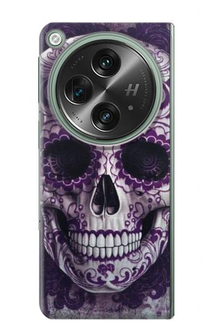 S3582 Purple Sugar Skull Case For OnePlus OPEN