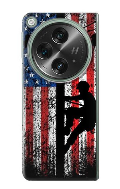 S3803 Electrician Lineman American Flag Case For OnePlus OPEN