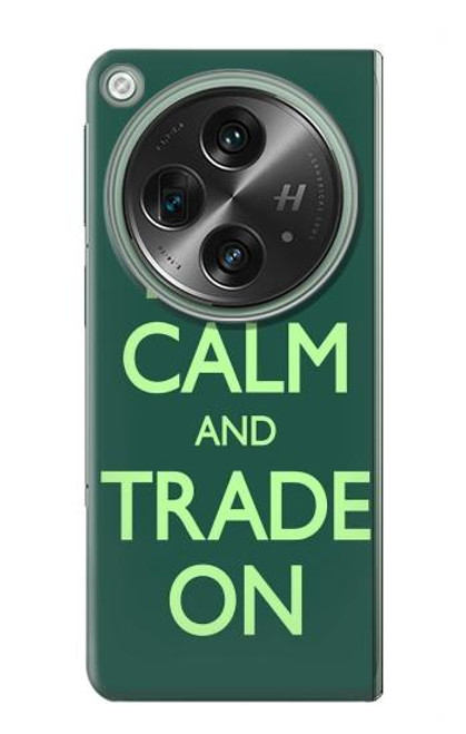 S3862 Keep Calm and Trade On Case For OnePlus OPEN