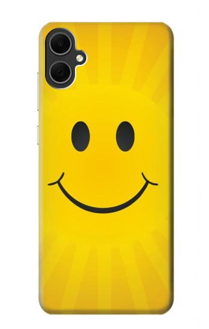 S1146 Yellow Sun Smile Case For Samsung Galaxy A05