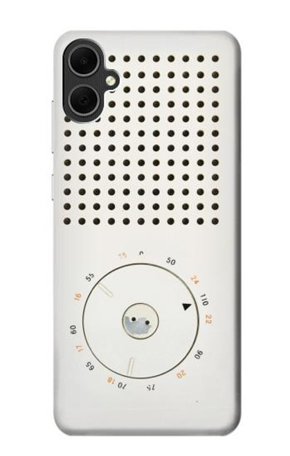 S1857 Retro Transistor Radio Case For Samsung Galaxy A05